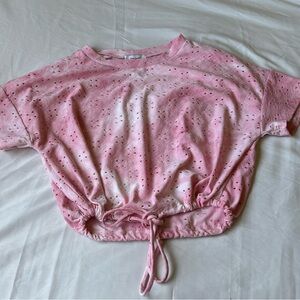 Pink Crop Top